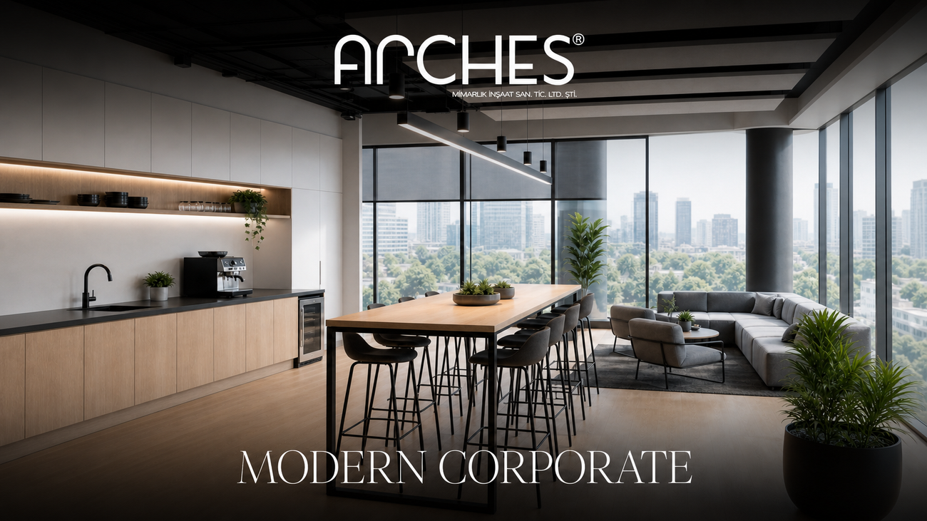 Meshy AI arches office cafe banner web